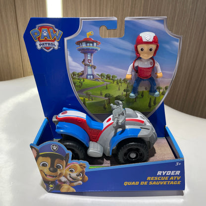 PAW PATROL Vehicle Car Ryder Tracker Everest Chase Rex Skye Rocky Marshall Zuma Action Figure Toy Kid Birthday Gift
