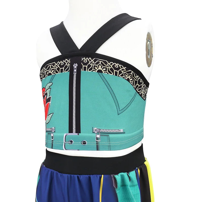 Korean Style Anime Cosplay Costume for Girls Halloween Party Outfit Set
