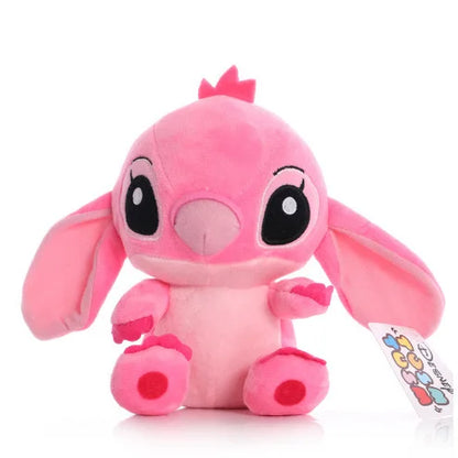 Disney Cartoon Blue Pink Stitch Plush Dolls Toys Lilo and Stitch Stuffed Toys Gifts for Kids