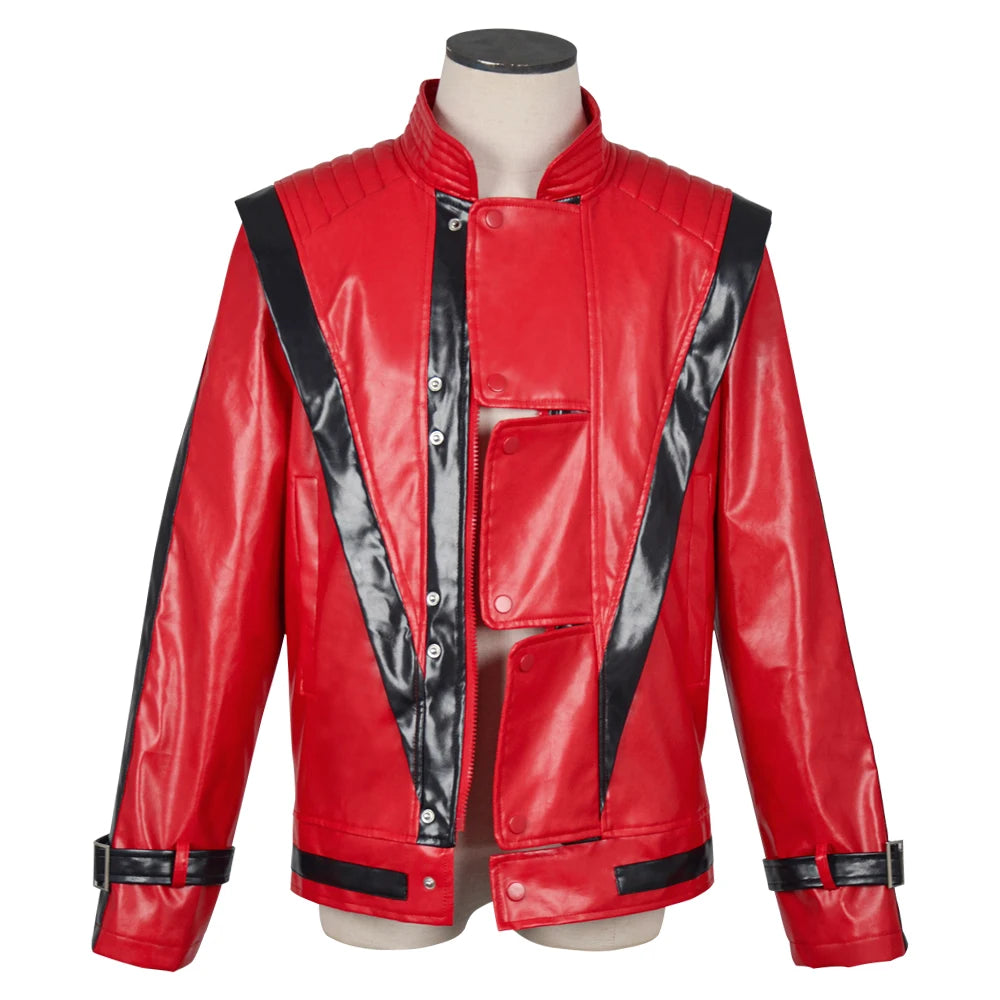 MJ Style Men's Cosplay Jacket Costume for Halloween Party Stage Performance Coat