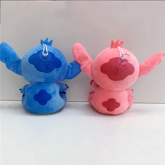 12cm/20cm Anime Stitch Plush Stuffed Kawaii Toys Pendant Doll Kids Birthday Gifts