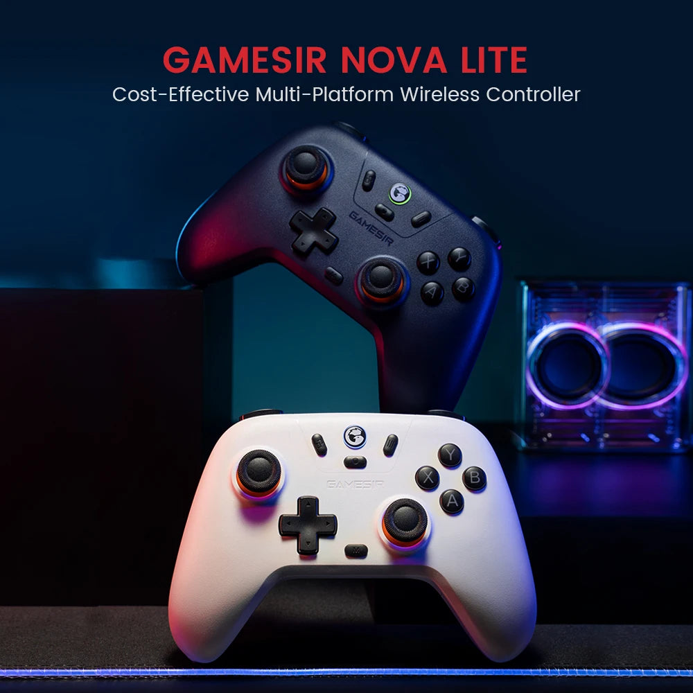 GameSir Nova Lite Switch Controller Hall Effect Gamepad for Nintendo iPhone Android Mobile Phone Windows PC Gift