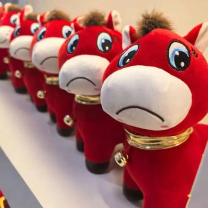 2026 Pony Plush Toy Sad Horse Doll Exclusive Resonance For Working People Stuffed Toy Gift
