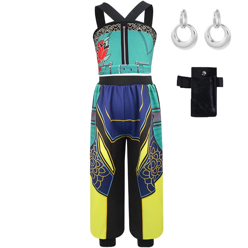Korean Style Anime Cosplay Costume for Girls Halloween Party Outfit Set