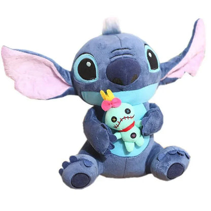 Disney Cartoon Blue Pink Stitch Plush Dolls Toys Lilo and Stitch Stuffed Toys Gifts for Kids