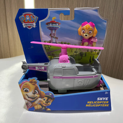 PAW PATROL Vehicle Car Ryder Tracker Everest Chase Rex Skye Rocky Marshall Zuma Action Figure Toy Kid Birthday Gift