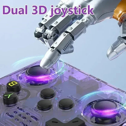 R36S Retro Handheld Video Game Console Linux System 3.5-inch IPS Screen Portable Player 64GB 15000 Games Gifts