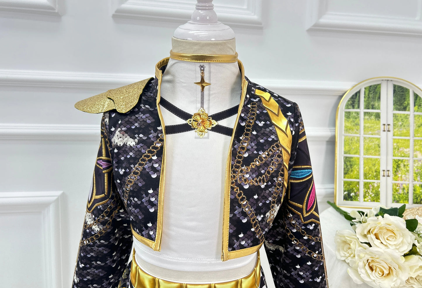 Korean Style Anime Cosplay Costume for Girls Halloween Party Outfit Set