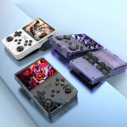 R36S Retro Handheld Video Game Console Linux System 3.5-inch IPS Screen Portable Player 64GB 15000 Games Gifts