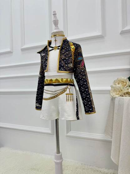 Korean Style Anime Cosplay Costume for Girls Halloween Party Outfit Set